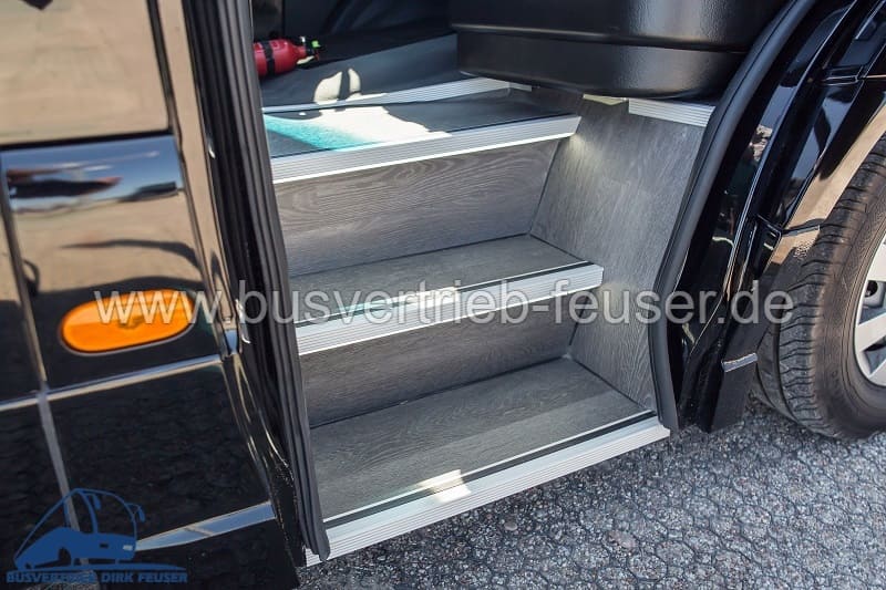 Einstieg Mercedes-Benz Sprinter 317CDI VIP-LineS Cabrio 8+1 Sitze