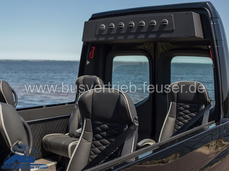 Sitze ohne Dach offen Mercedes-Benz Sprinter 317CDI VIP-LineS Cabrio 8+1 Sitze